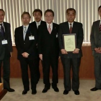 仙台市水道局感謝状拝領のご報告