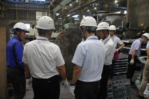 ≪東京都水道局給水部、浄水部の方が当社の工場見学に来られました≫